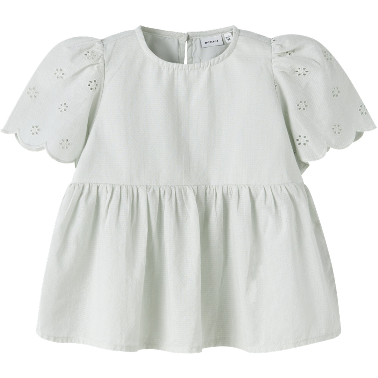 Name It Pale Aqua Nmfhalcyon Ss Topp