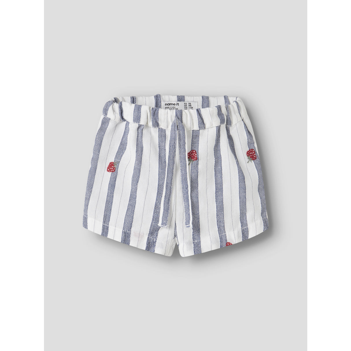 Name It Purple Impression Nmfjelena Shorts