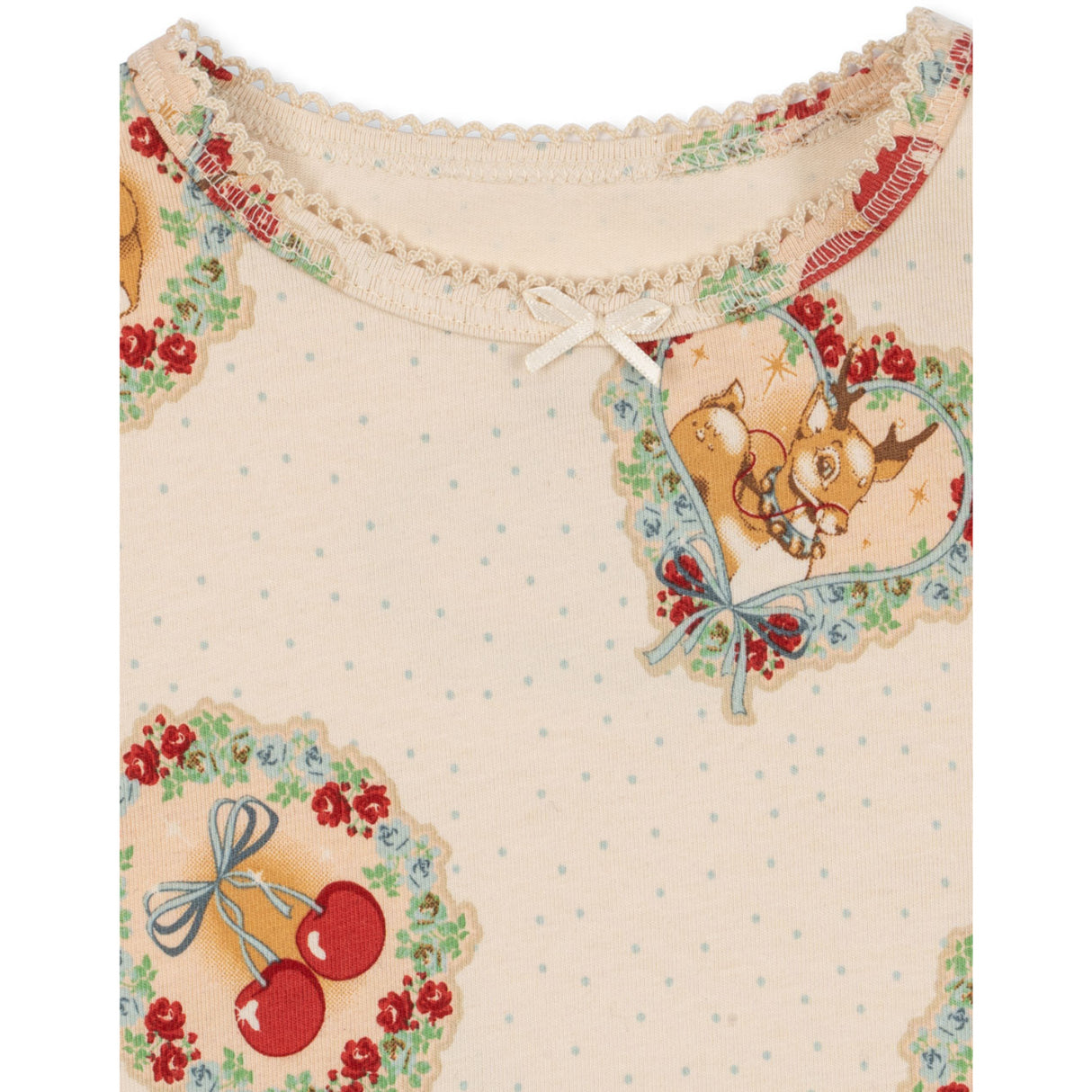 Konges Sløjd Deer Diary Basic Blouse/Pants Sett Gots