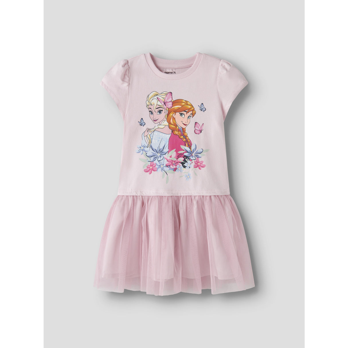 Name It Cradle Pink Nmfmemma Frozen Ss Tyll Kjole Wdi