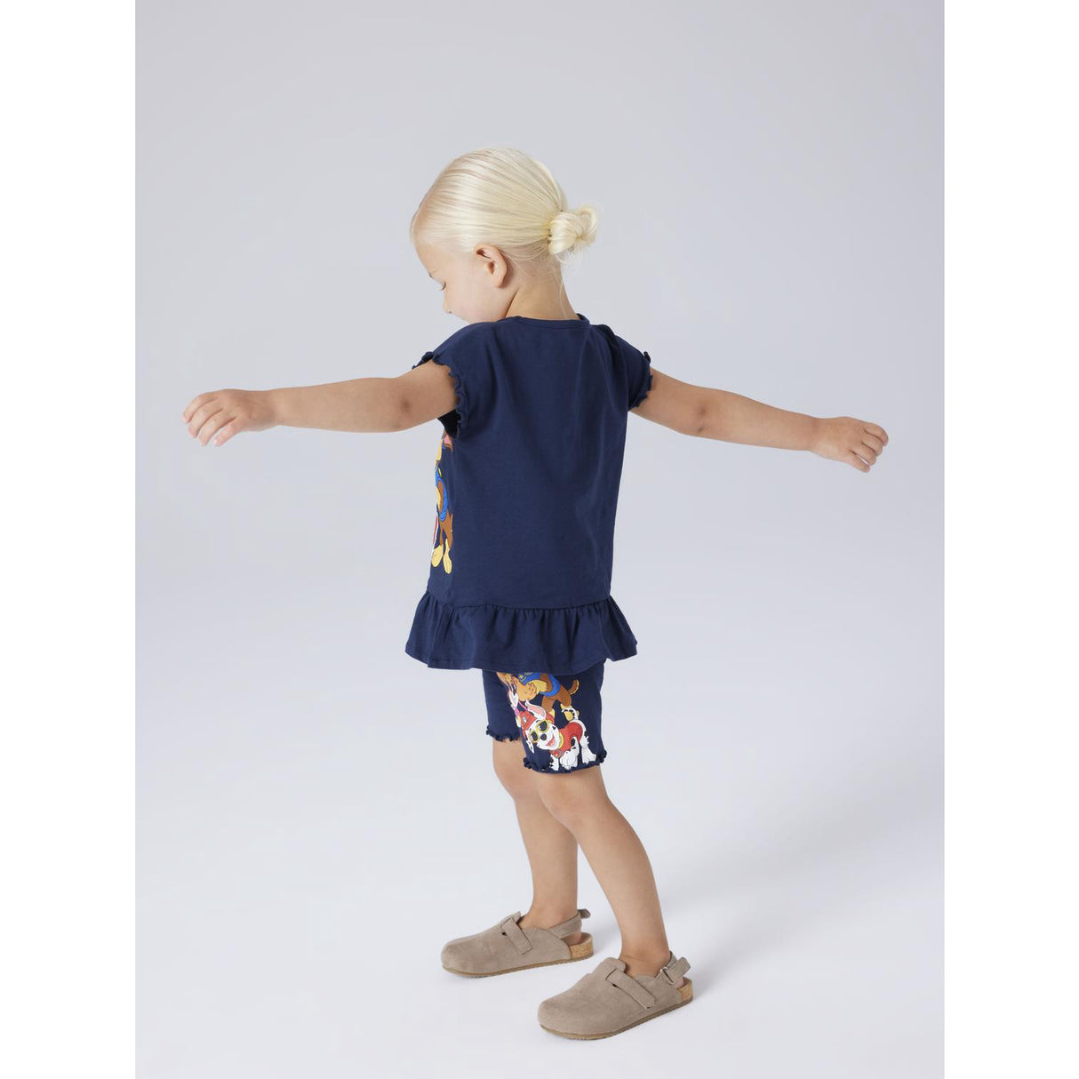 Name It Navy Blazer Nmfmiri Paw Shorts Leggings Cplg