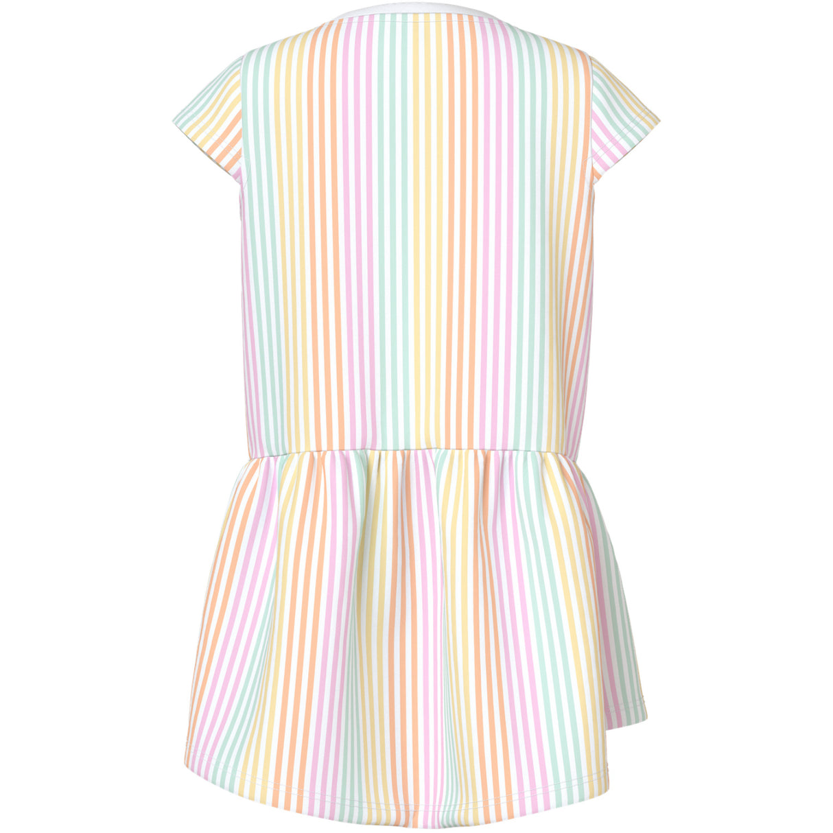 Name It Bright White Cool Stripe Nmfvigga Capsl Kjole F1 Noos
