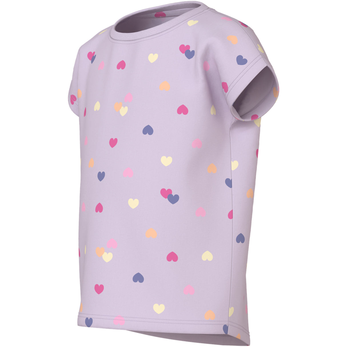 Name It Lavender Fog Colorful Hearts Nmfvigga Capsl Topp