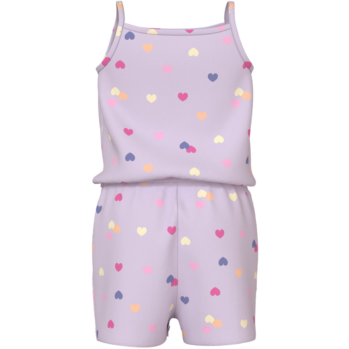 Name It Lavender Fog Colorful Hearts Nmfvigga Stropp Drakt
