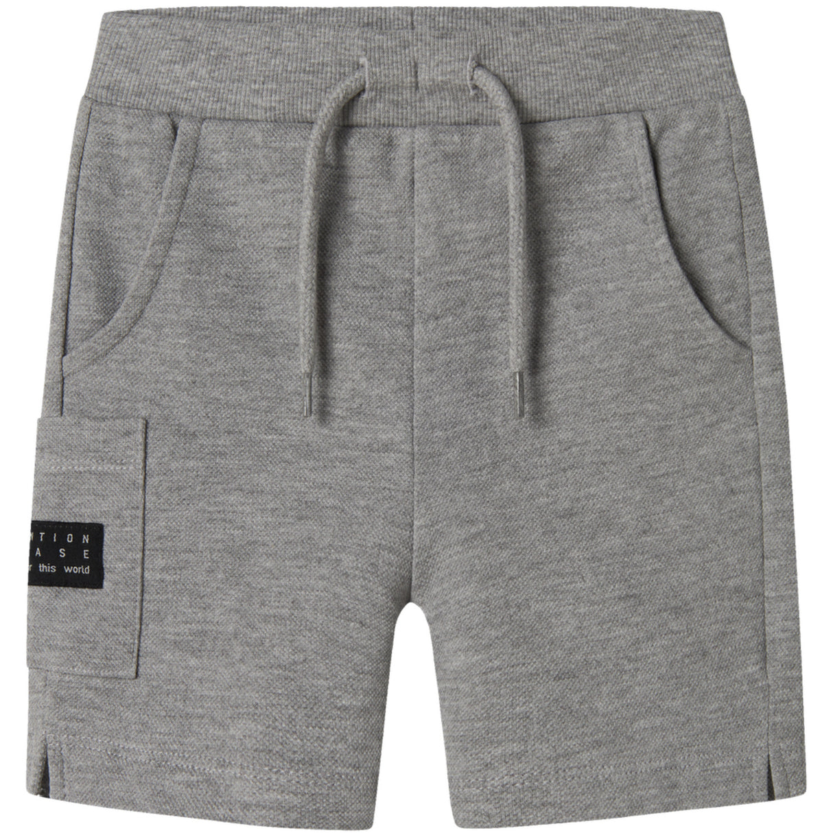 Name It Grey Melange Nmmvivasse Long Swe Shorts Unb