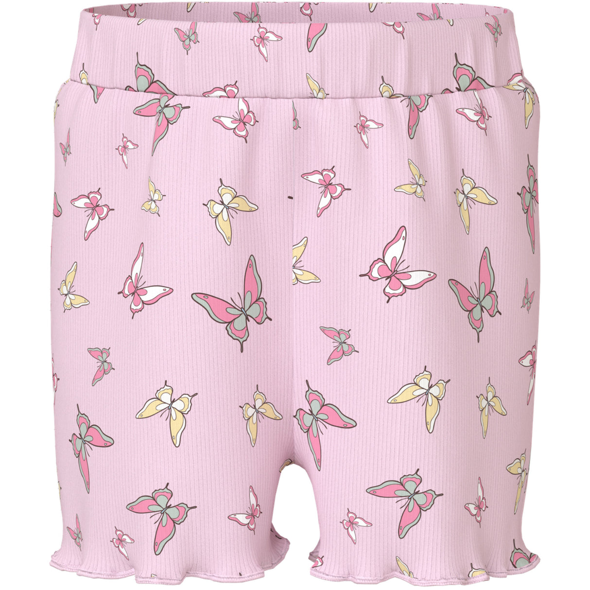 Name It Cradle Pink Butterflies Nmfvemma Aop Shorts
