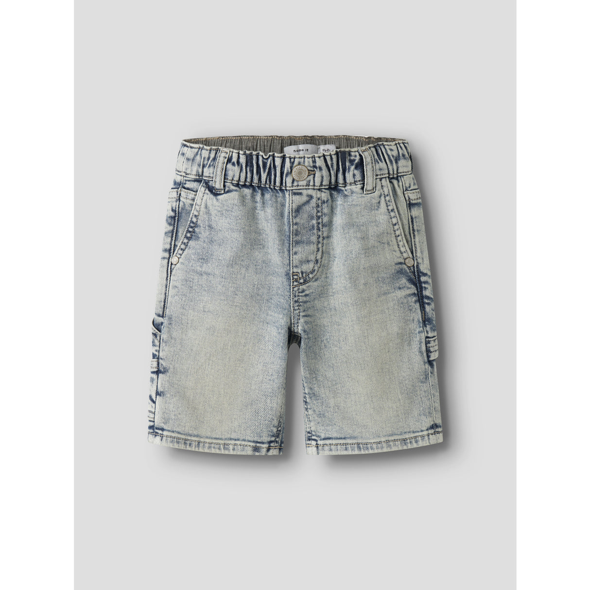 Name It Vintage Medium Blue Denim Nmmben Loose Dnm Bermuda 8620-Bc Noos