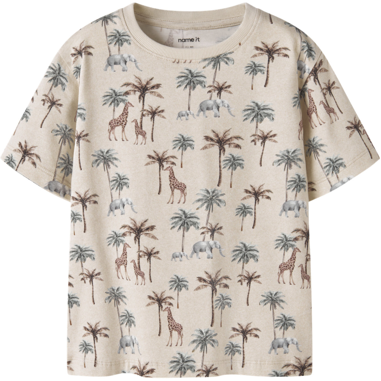Name It Peyote Melange Nmmharry Ss Nreg Topp Box