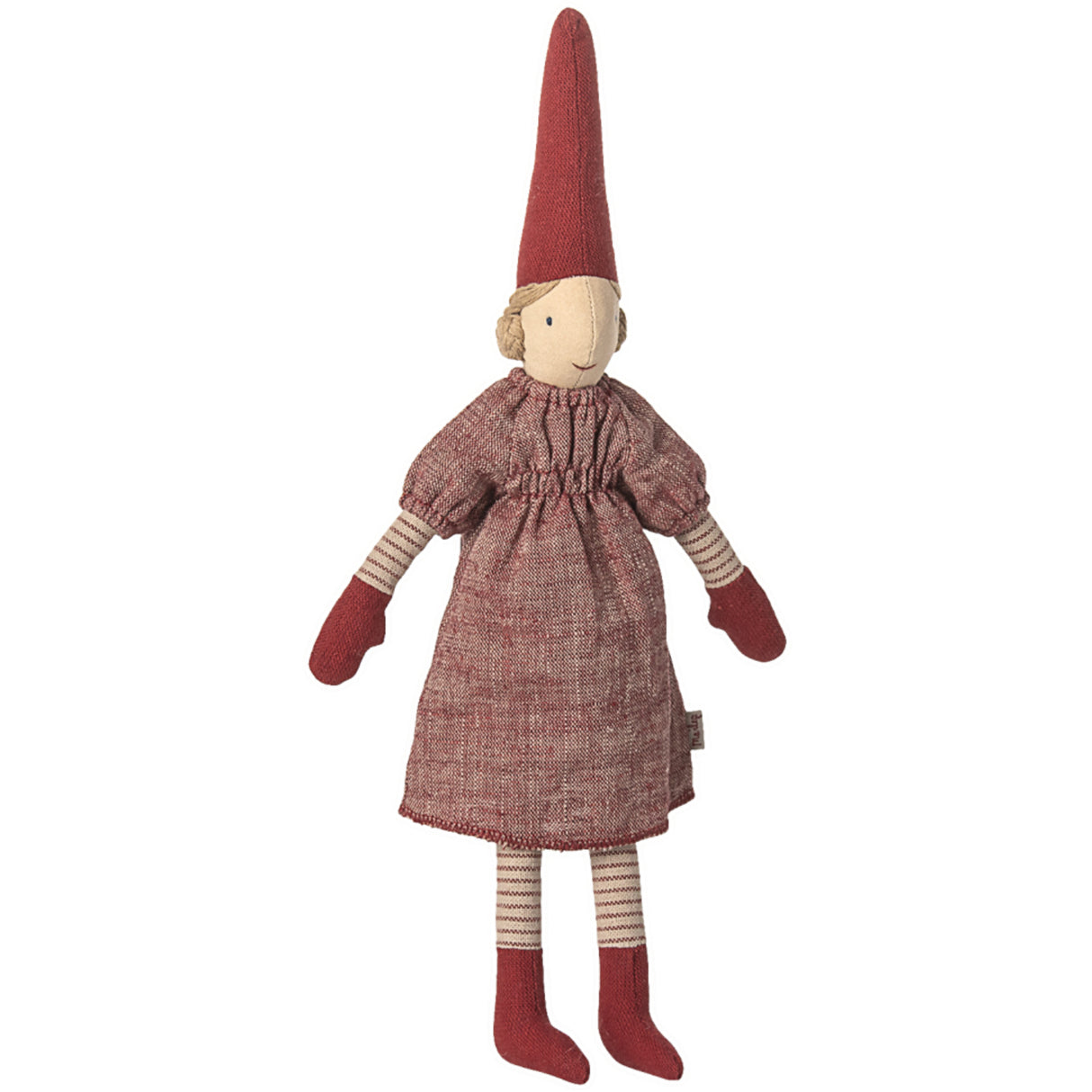 Maileg Pixy, Størrelse 2 - Pige - Rød Kjole