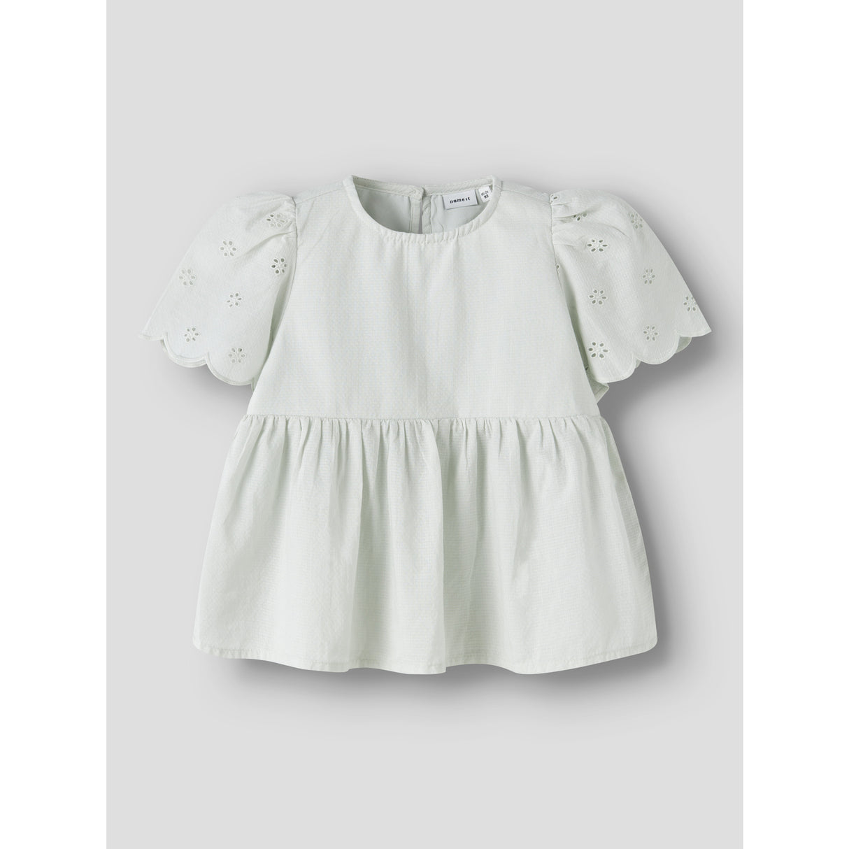 Name It Pale Aqua Nmfhalcyon Ss Topp