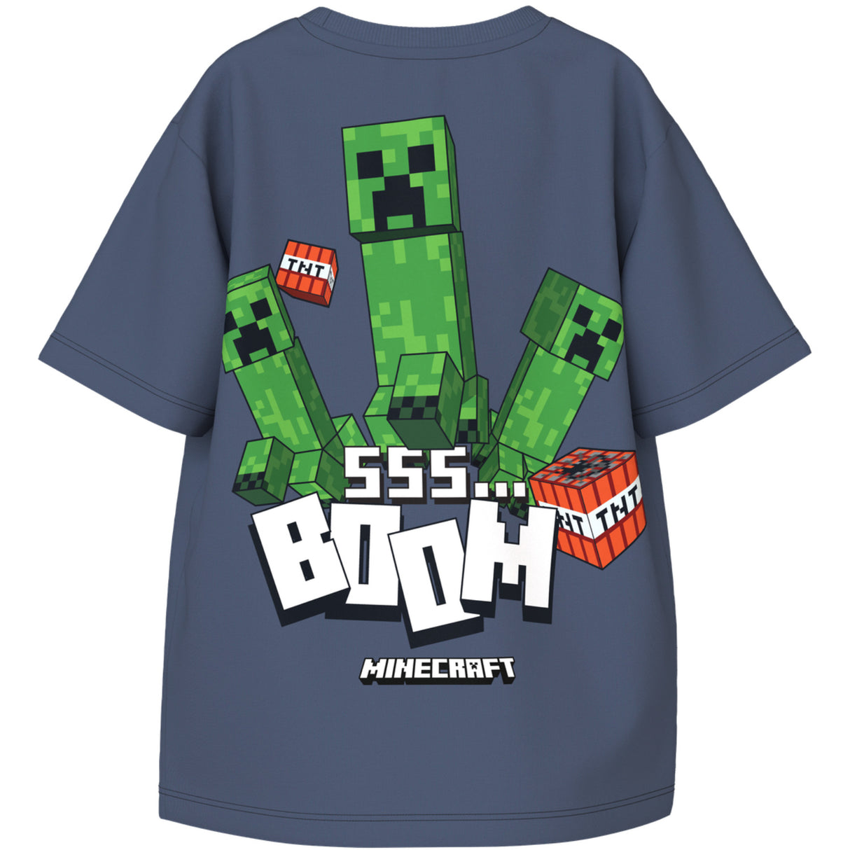 Name It Vintage Indigo Nkmasant Minecraft Ss Nreg Topp Bfu