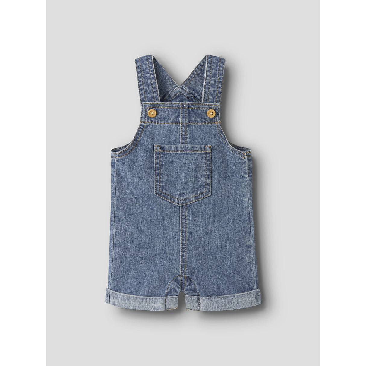 Name It Medium Blue Denim Nbmlou Dnm Shorts Overall 3400-Li H