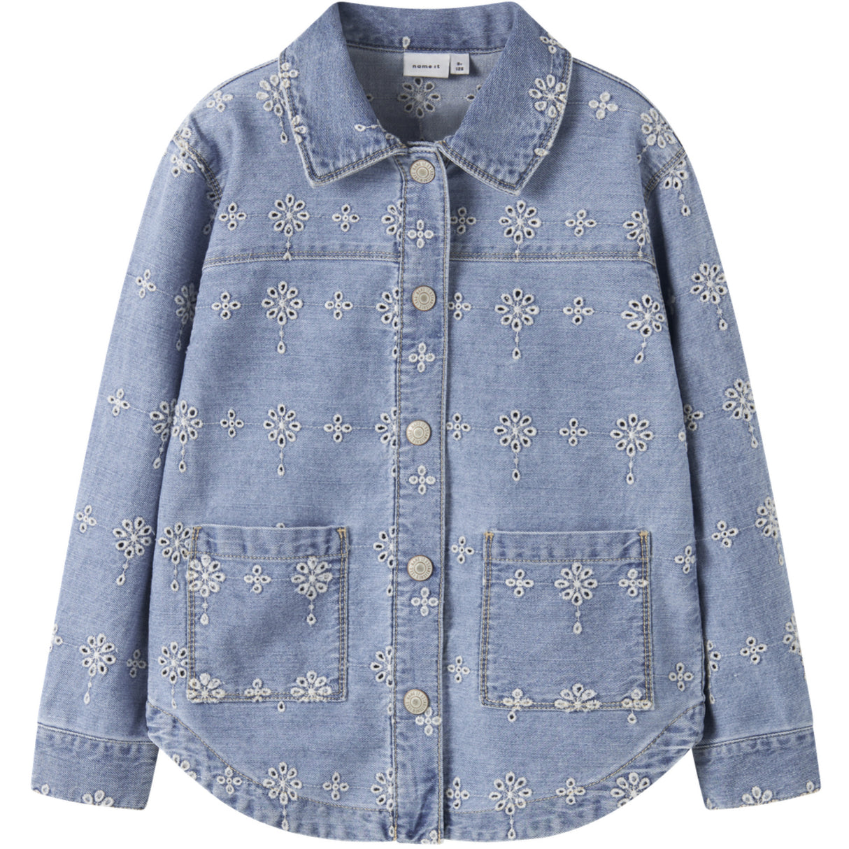 Name It Light Blue Denim Anglaise Nkfharper Dnm Anglaise Jakke 1026-Ov H