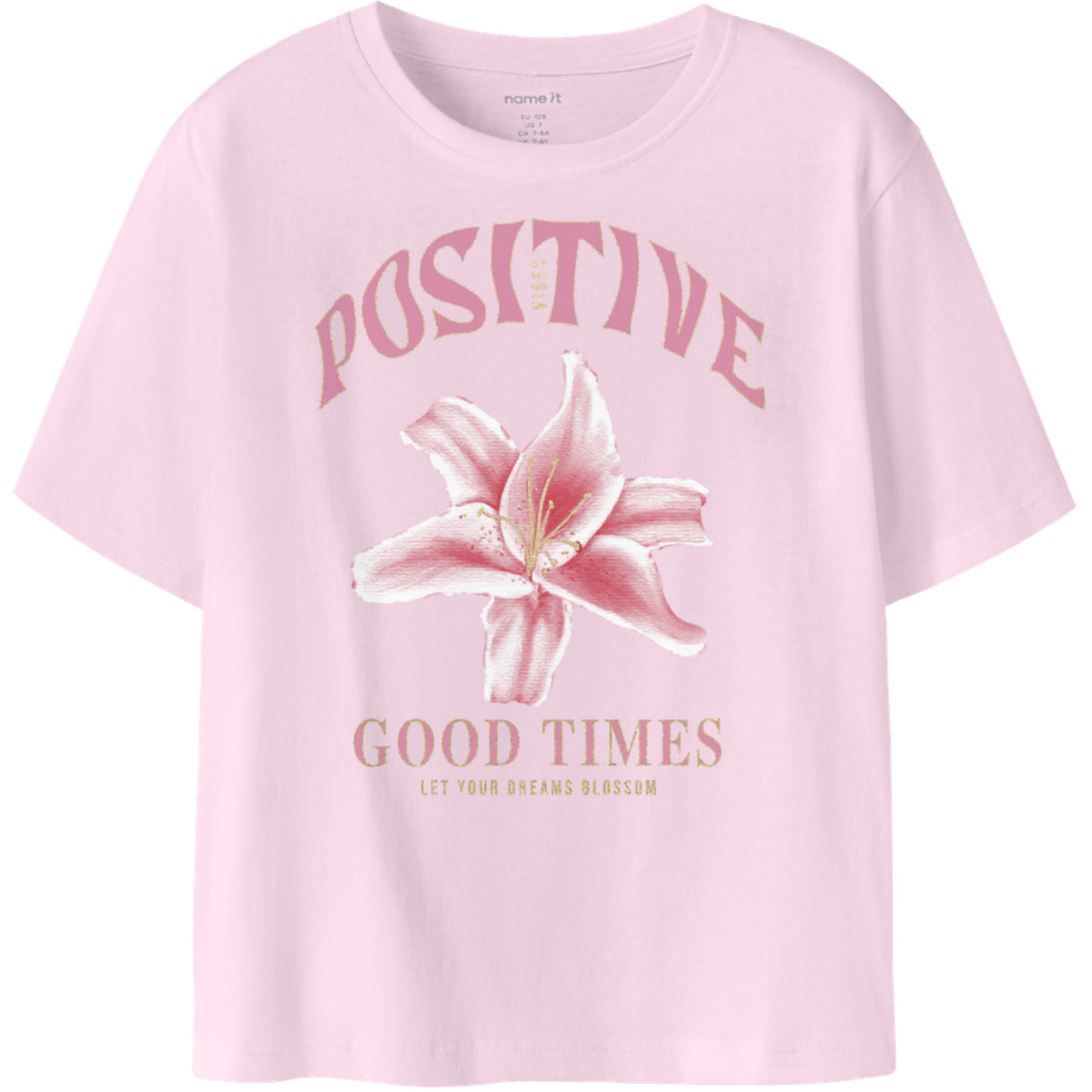 Name It Cradle Pink Nkfhadia Ss Nreg Topp Box