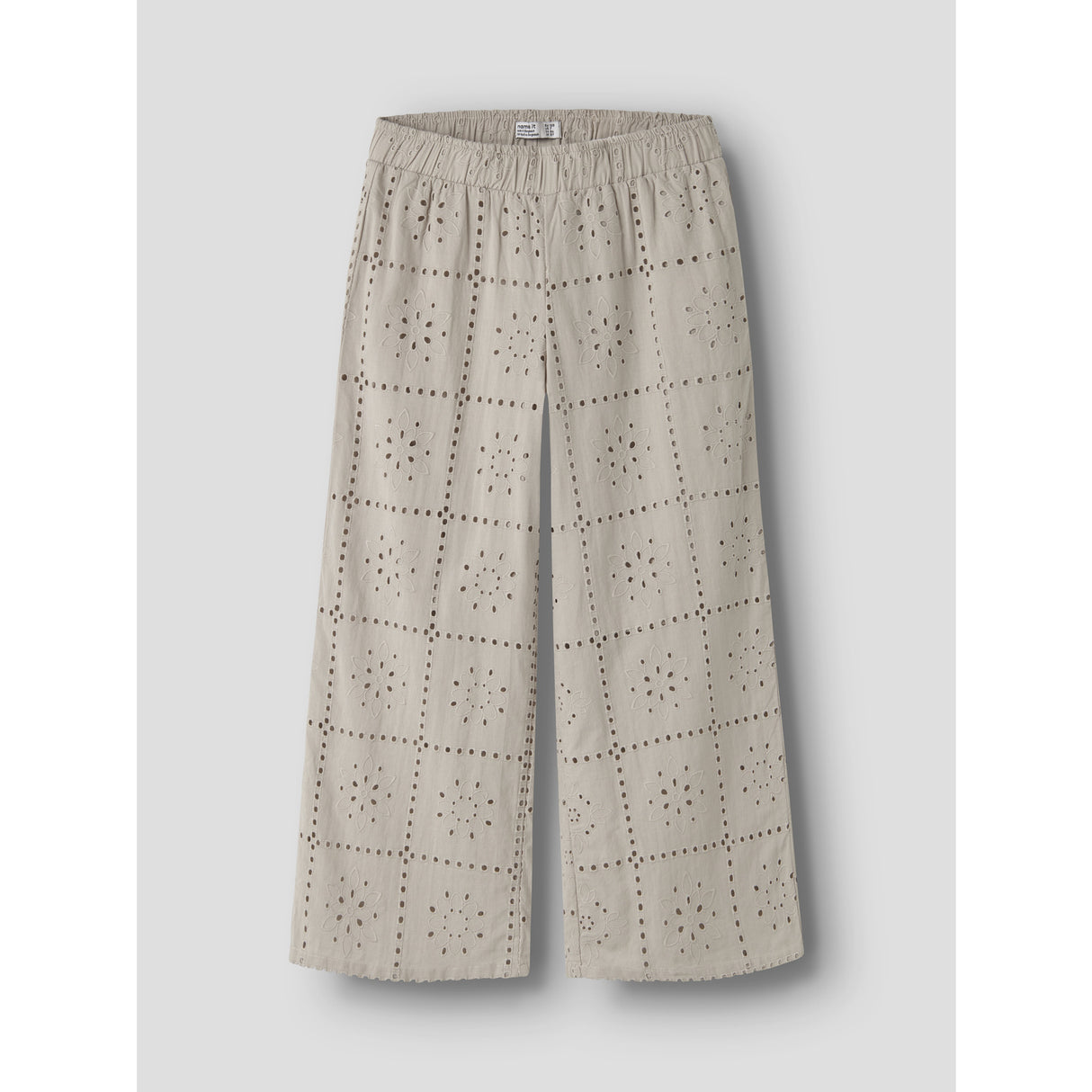 Name It Chateau Gray Nkfhiba Wide Bukser