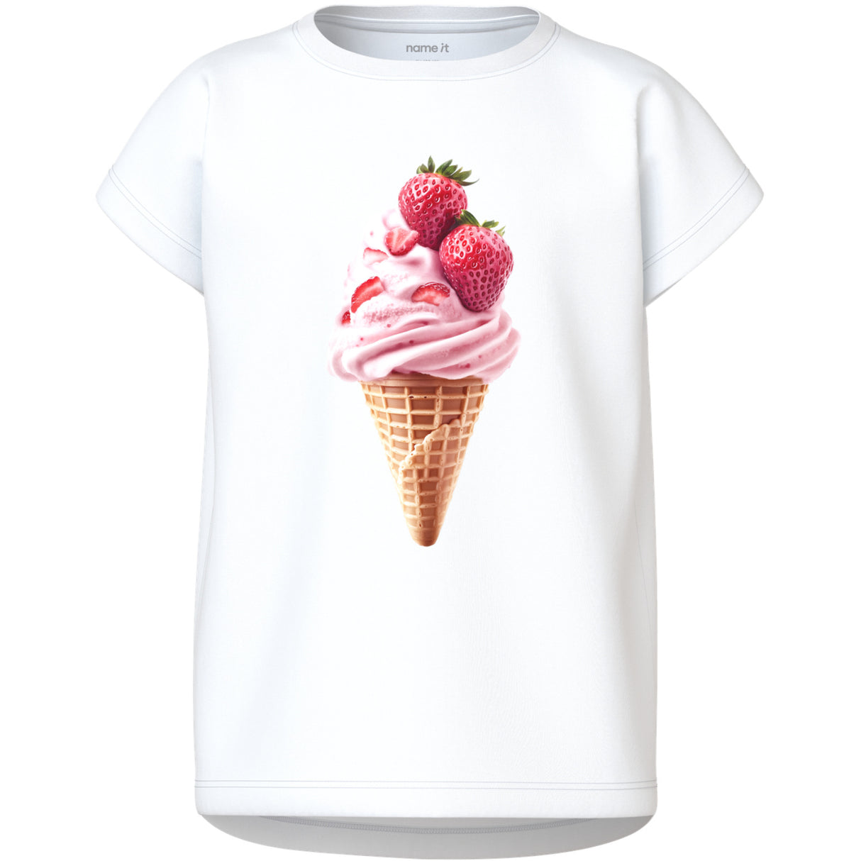 Name It Bright White Ice Cream Nkfvotia Capsl Topp