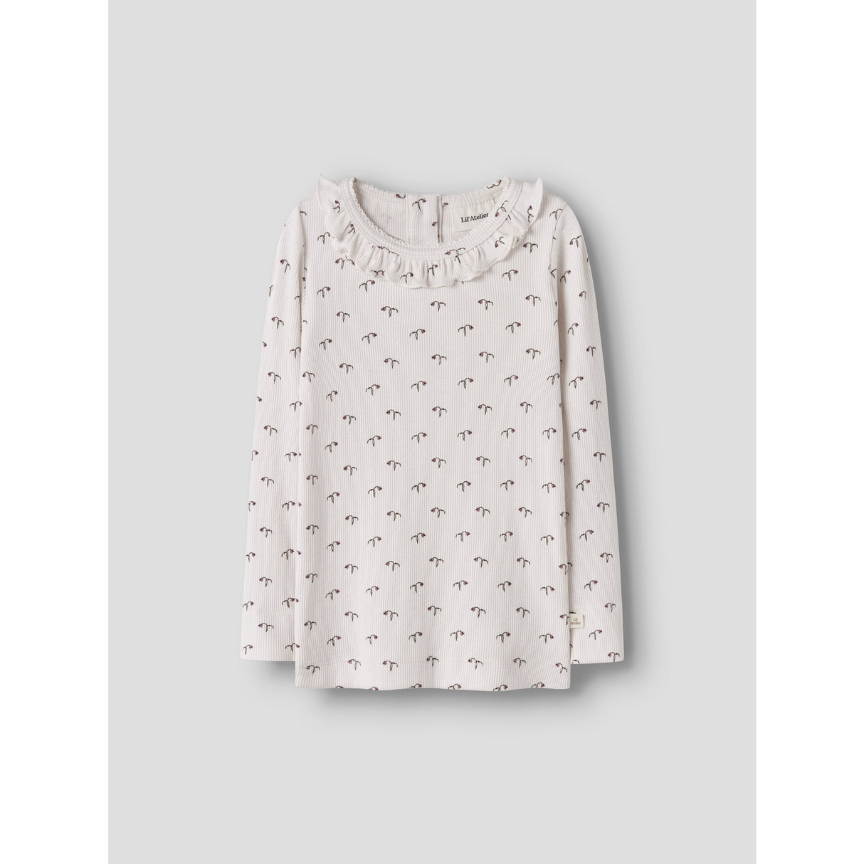 Lil'Atelier Almost Mauve Tulip Nmfgago Kis Ls Slim Topp Lil