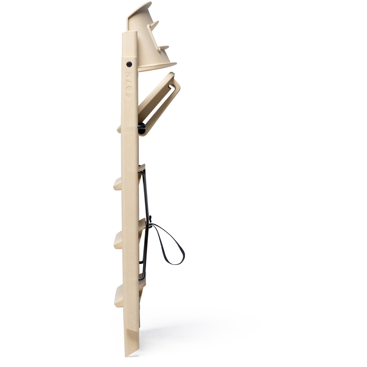 KAOS Desert Sand Klapp High Stol Recycled Med KLAPP® Safety Rail & Tray Bundle