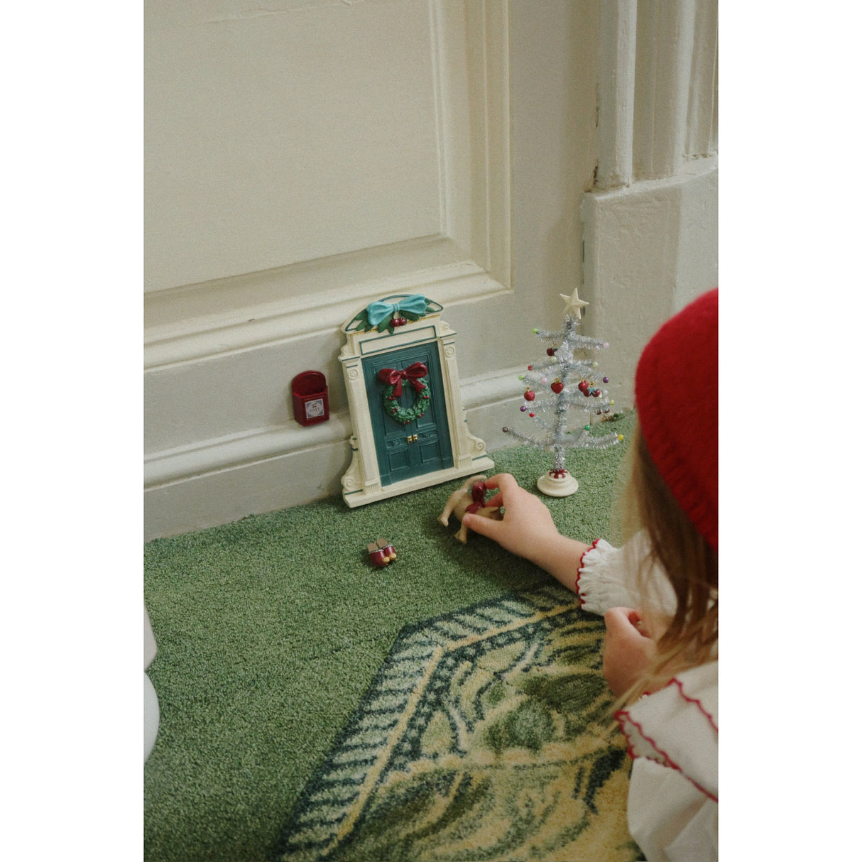 Konges Sløjd Christmas Red Christmas Strikk Lue