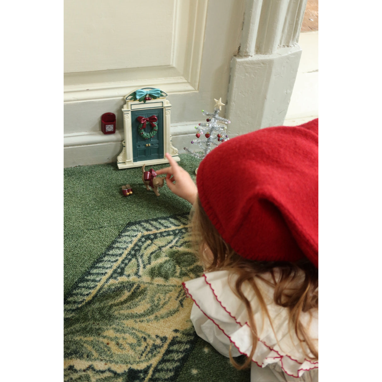 Konges Sløjd Christmas Red Christmas Strikk Lue