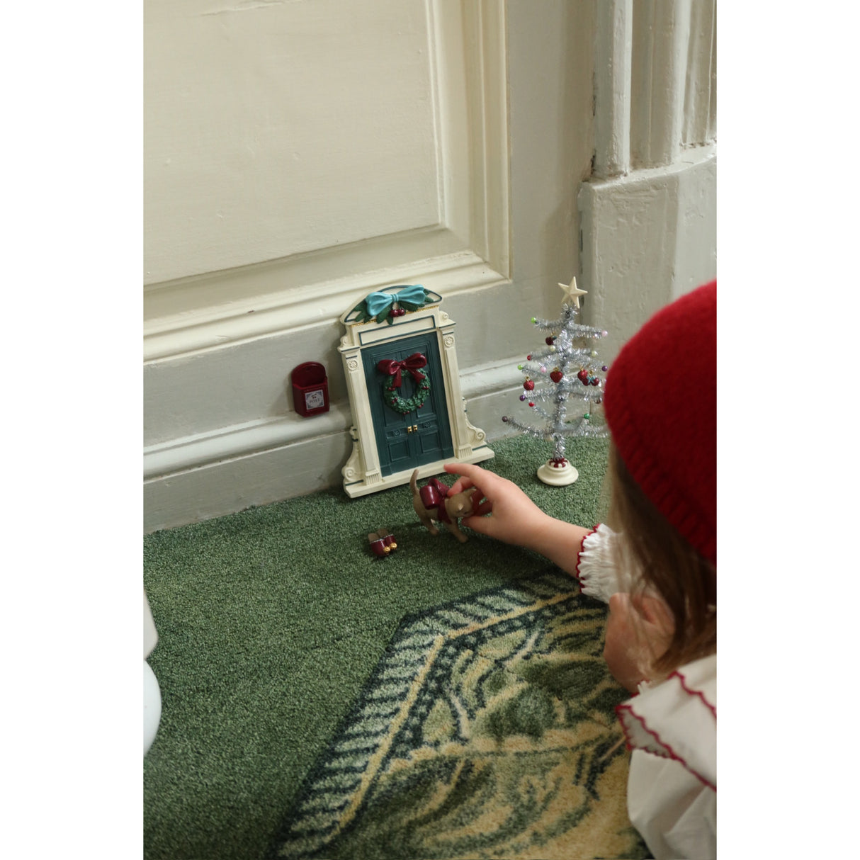 Konges Sløjd Christmas Red Christmas Strikk Lue