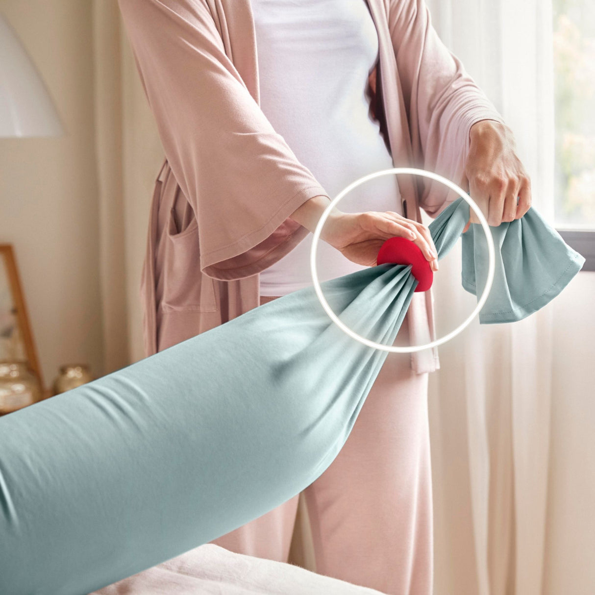 bbhugme Eucalyptus/Coral Pregnancy Pute