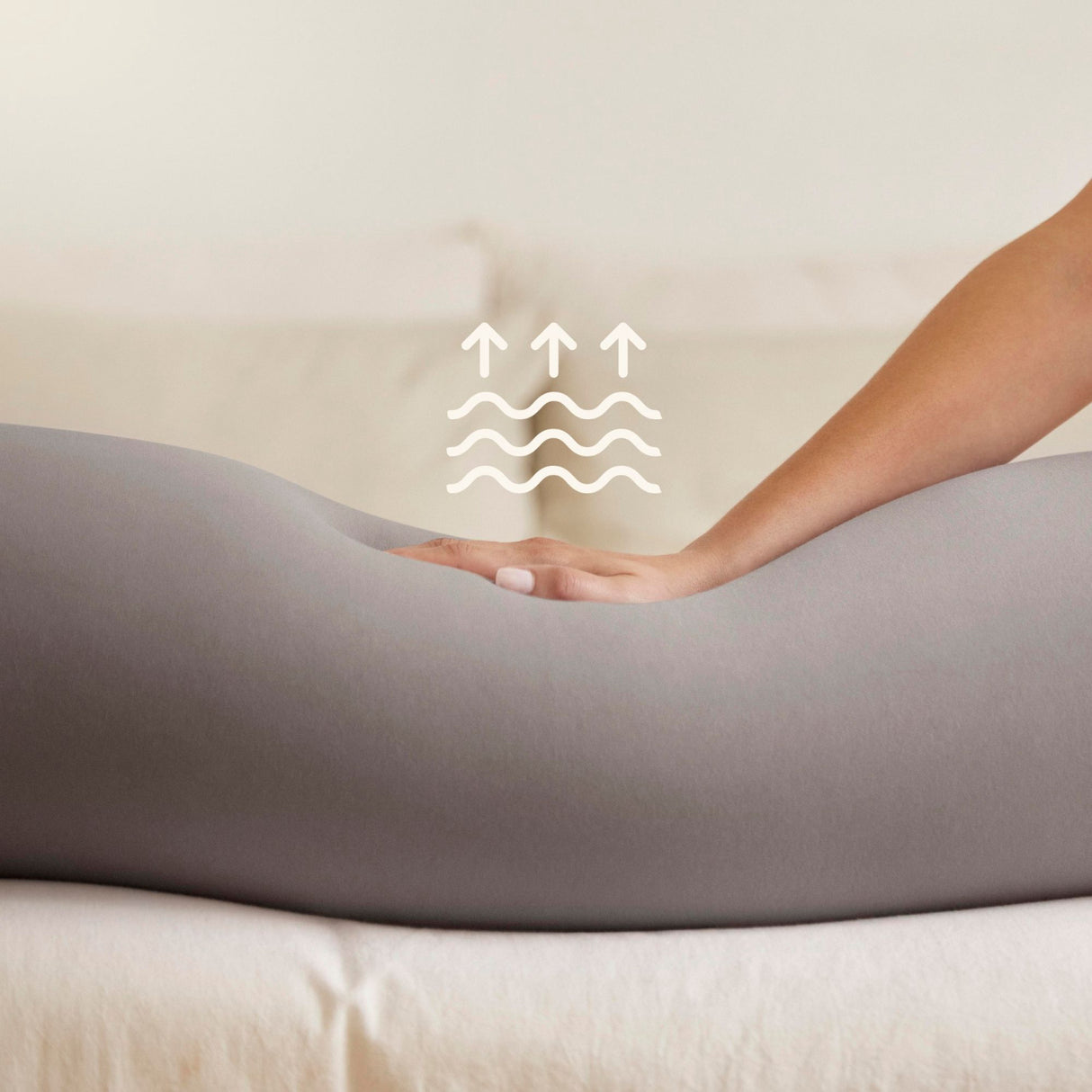 bbhugme Stone/Plum Pregnancy Pute