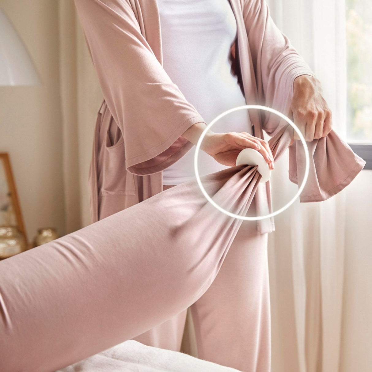 bbhugme Pink/Vanilla Pregnancy Pute