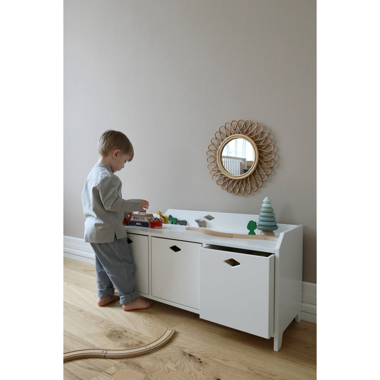 Cam Cam Copenhagen White Luca Oppbevaring Module