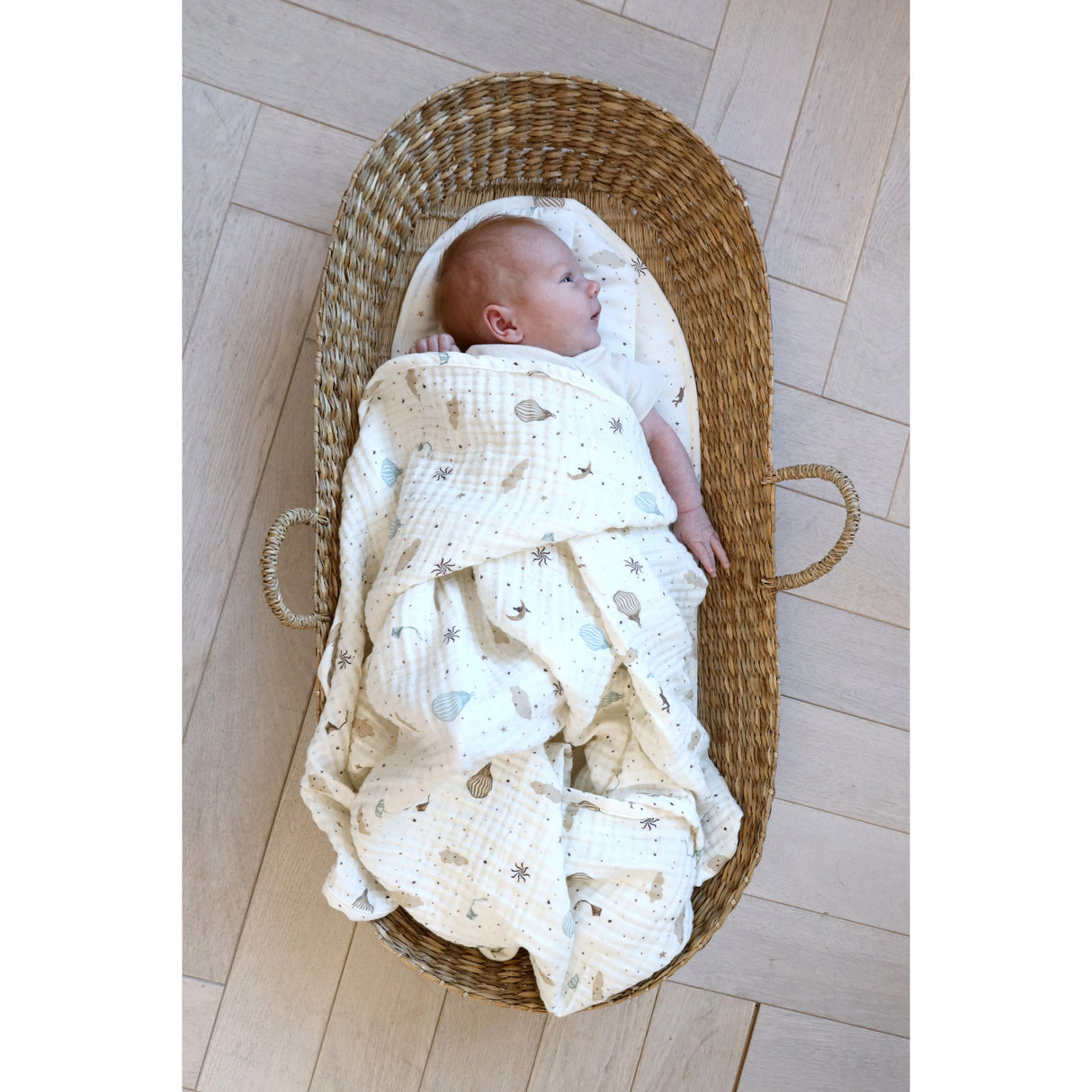 Cam Cam Copenhagen Dreamland Muslin Baby Teppe