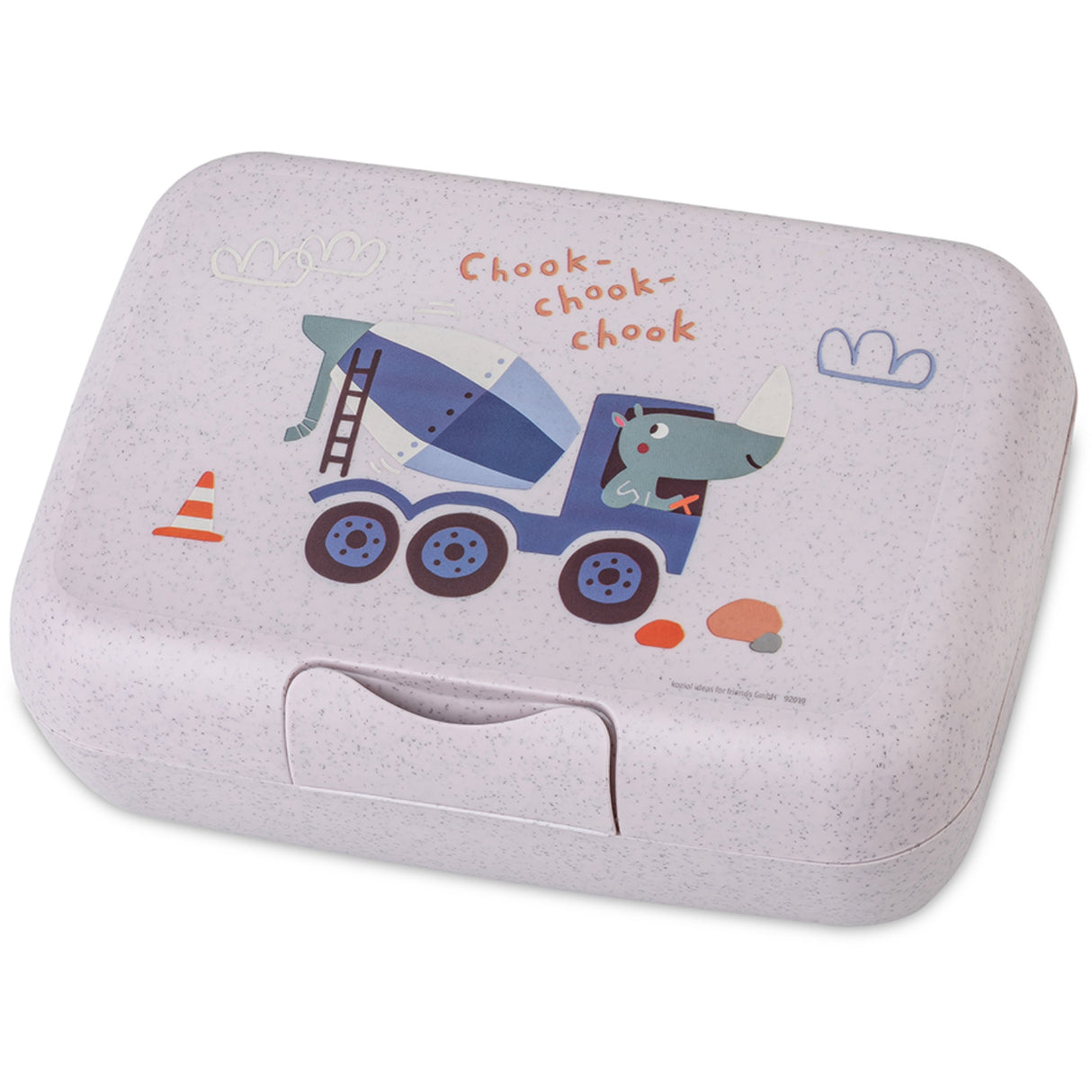 Koziol Organic Purple Grey Lunch Box Med Separation Skål Candy L Trucks