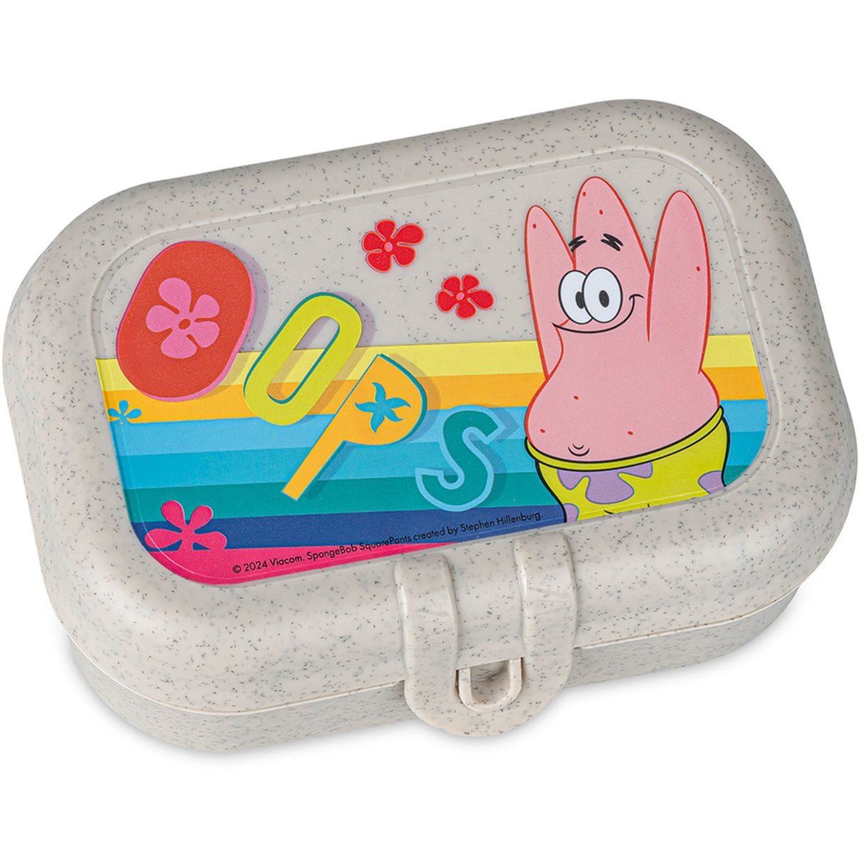 Koziol Organic Sand Lunch Box Sett Pascal Ready Mini Spongebob Patrick