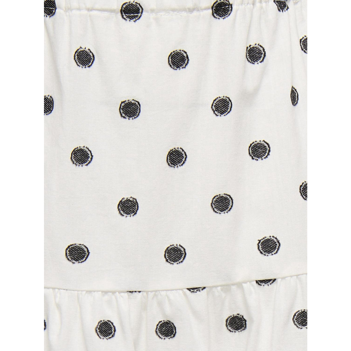 kids ONLY Cloud Dancer Black Dots Kogsweta Long Skjørt Wvn