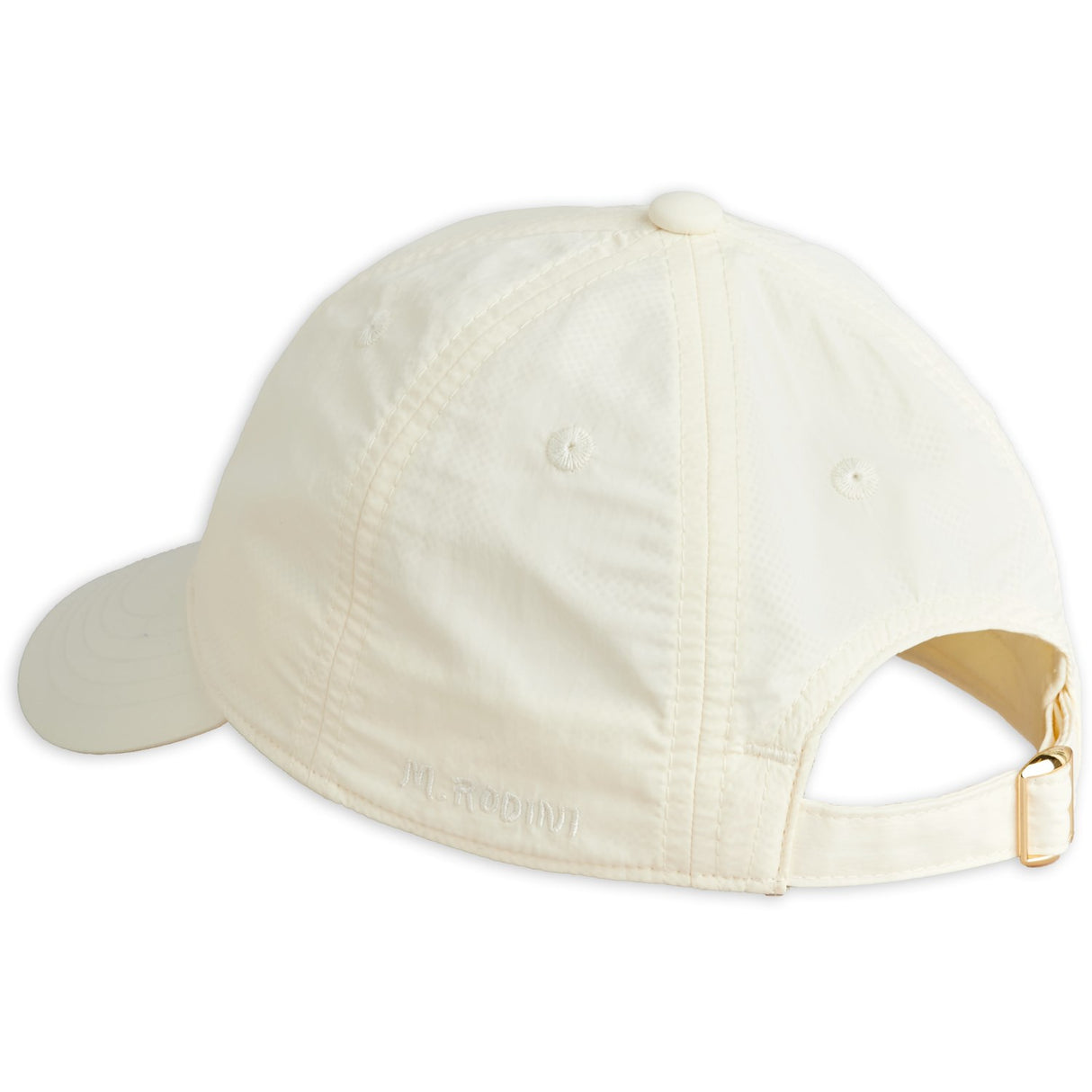 Mini Rodini Off-white E.T Emb Nylon Pocket Caps