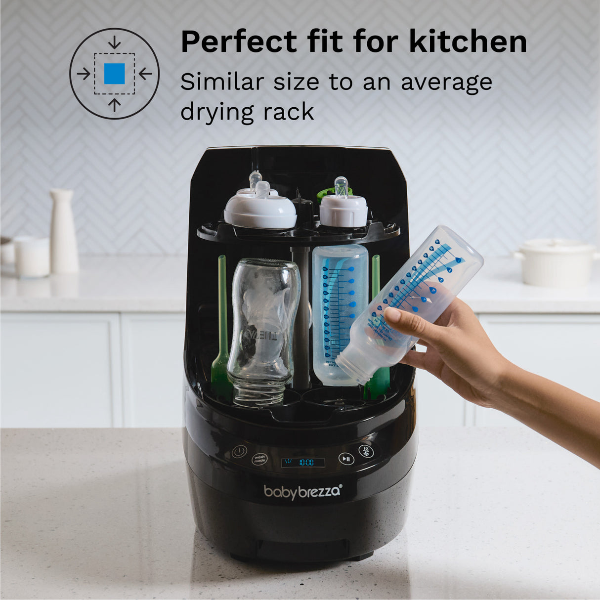 Baby Brezza Black Flaske Washer Pro