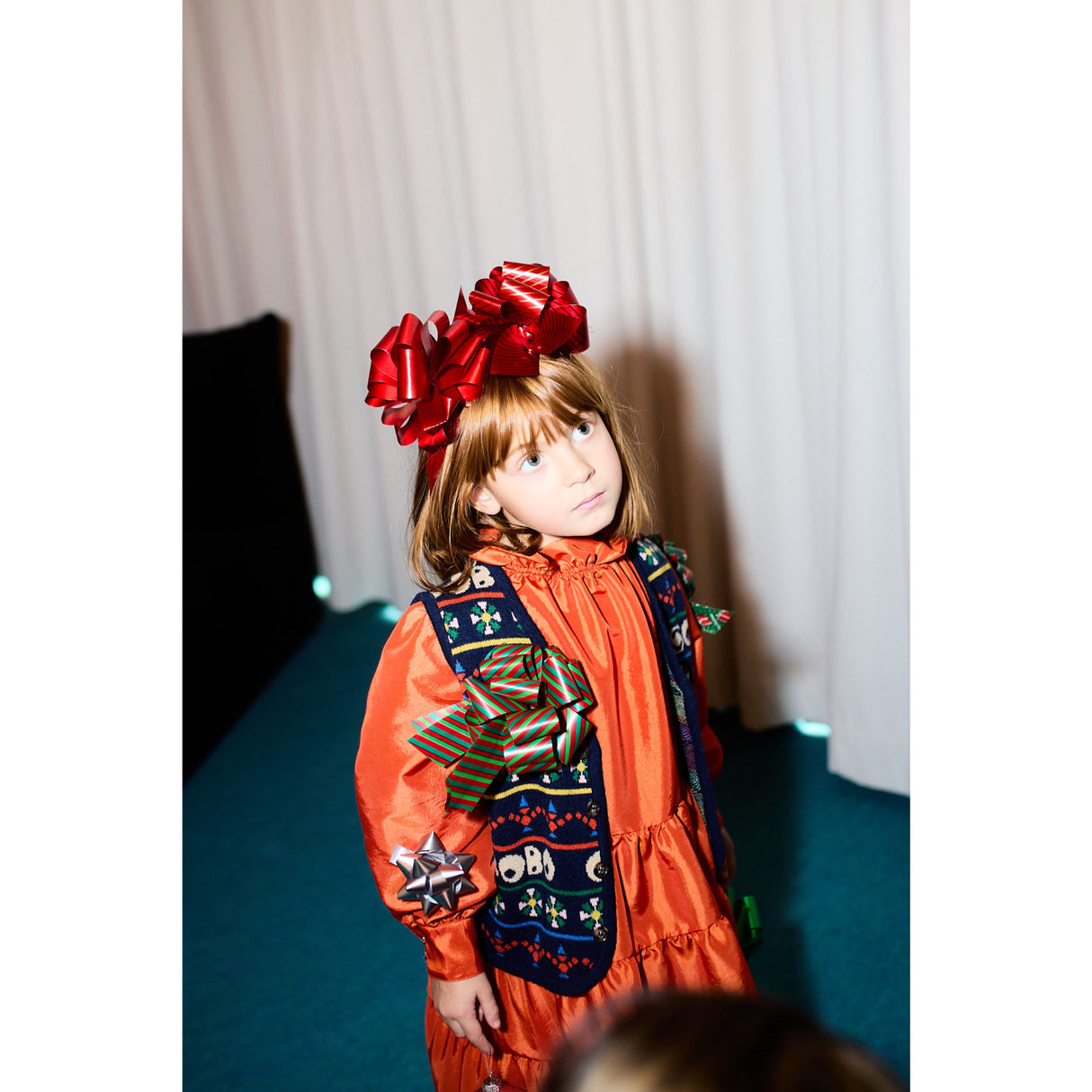 Bobo Choses Multicolor Toys All Over Strikket Vest