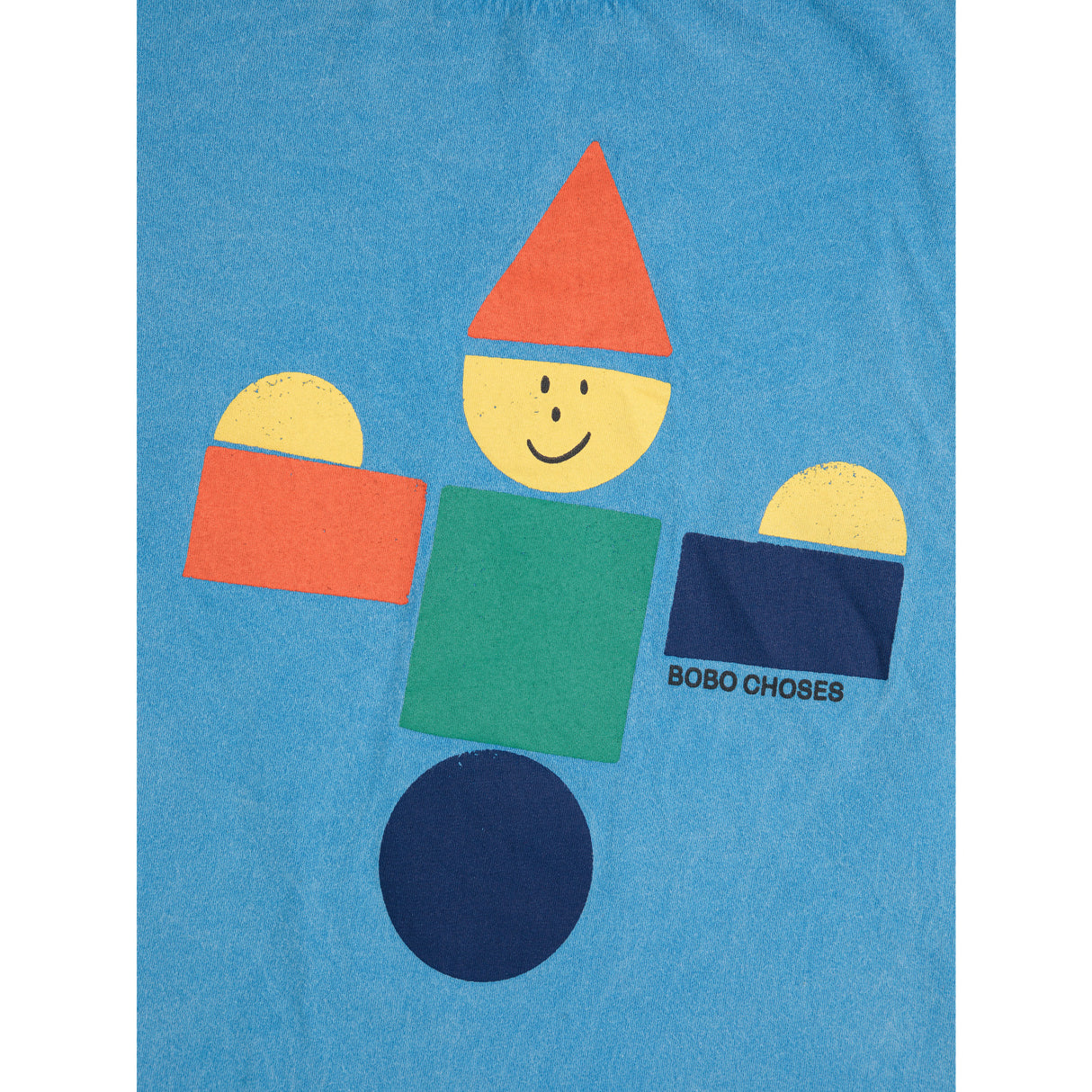 Bobo Choses Light Blue Wooden Leketøy T-Shirt