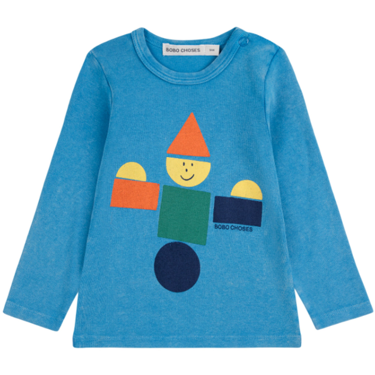 Bobo Choses Light Blue Wooden Leketøy T-Shirt