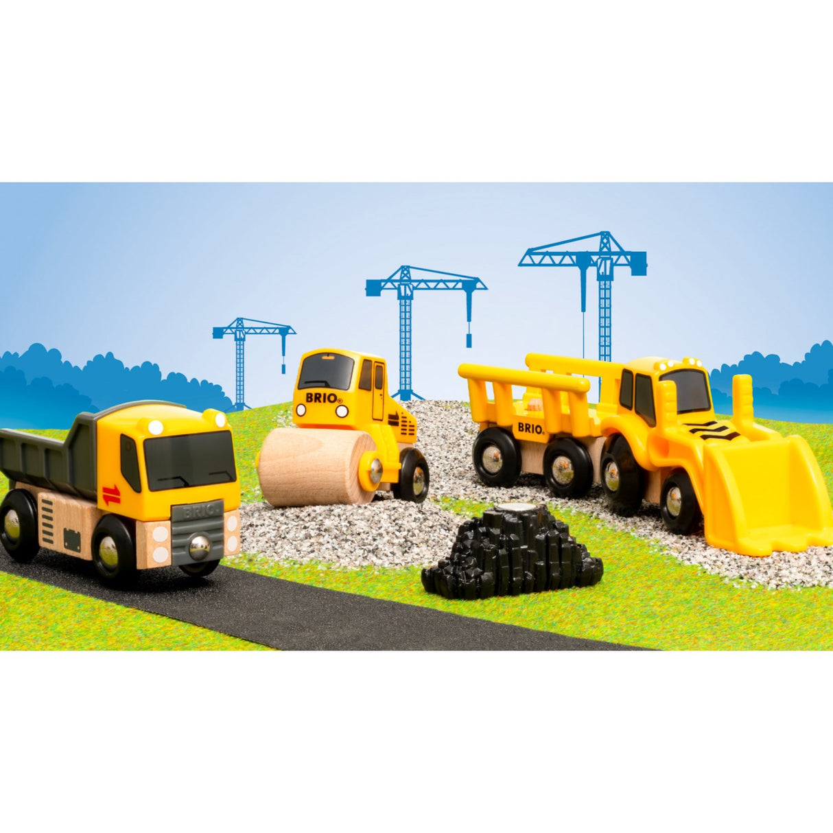 BRIO® 33658 Byggekøretøjer