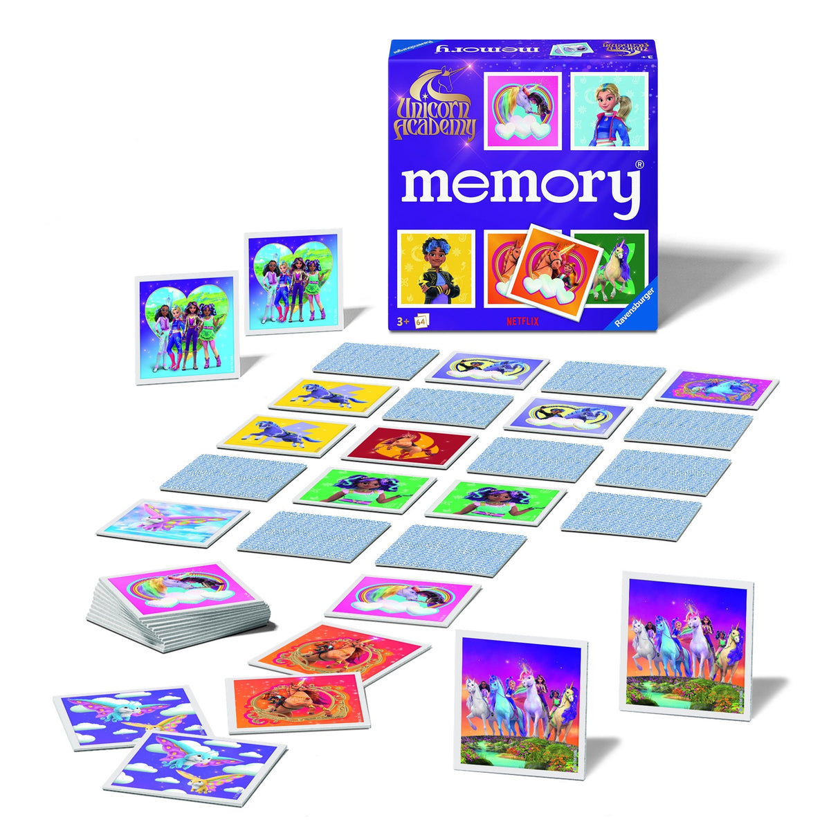 Ravensburger Unicorn Academy Memory® - Minnespill