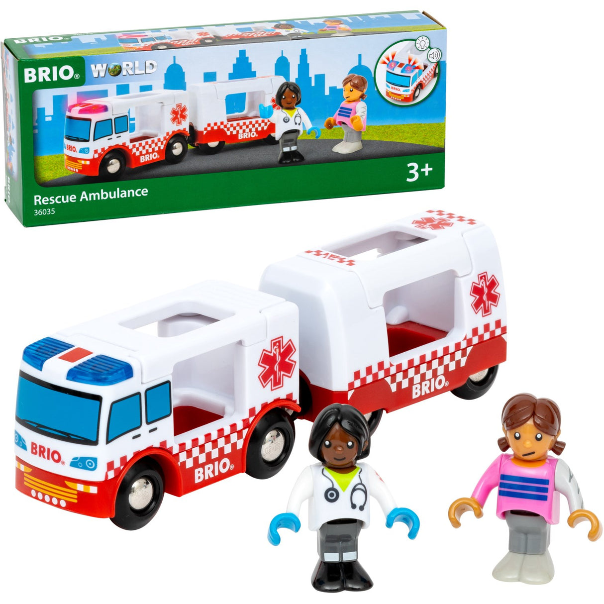 BRIO® 36035 Redningsambulance