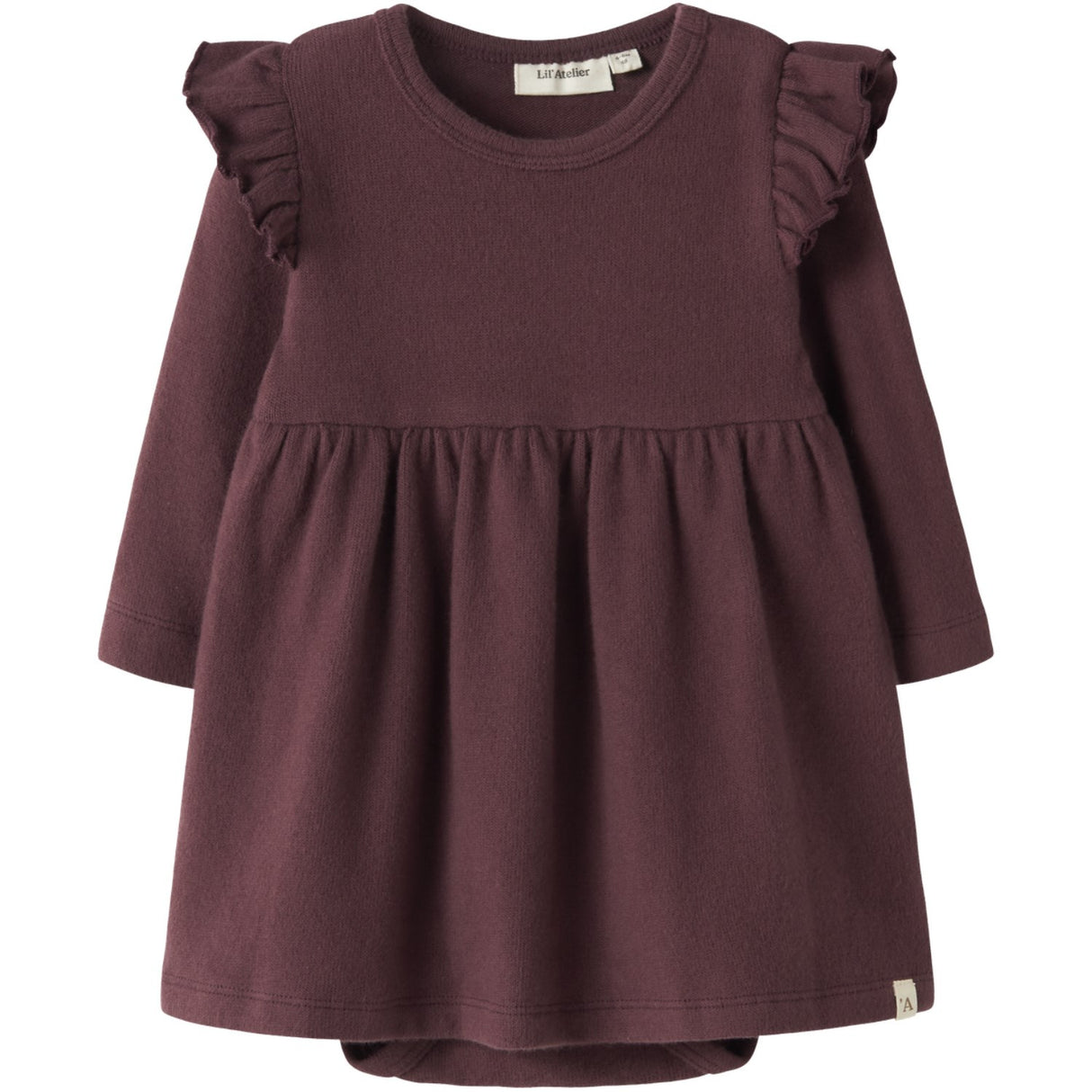 Lil'Atelier Catawba Grape Nbfthora Hun Ls Body Kjole Lil