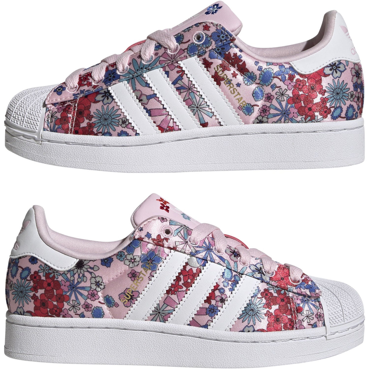 adidas Originals Clear Pink/Ftwr White/Light Pink Superstar Ii J Sneakers