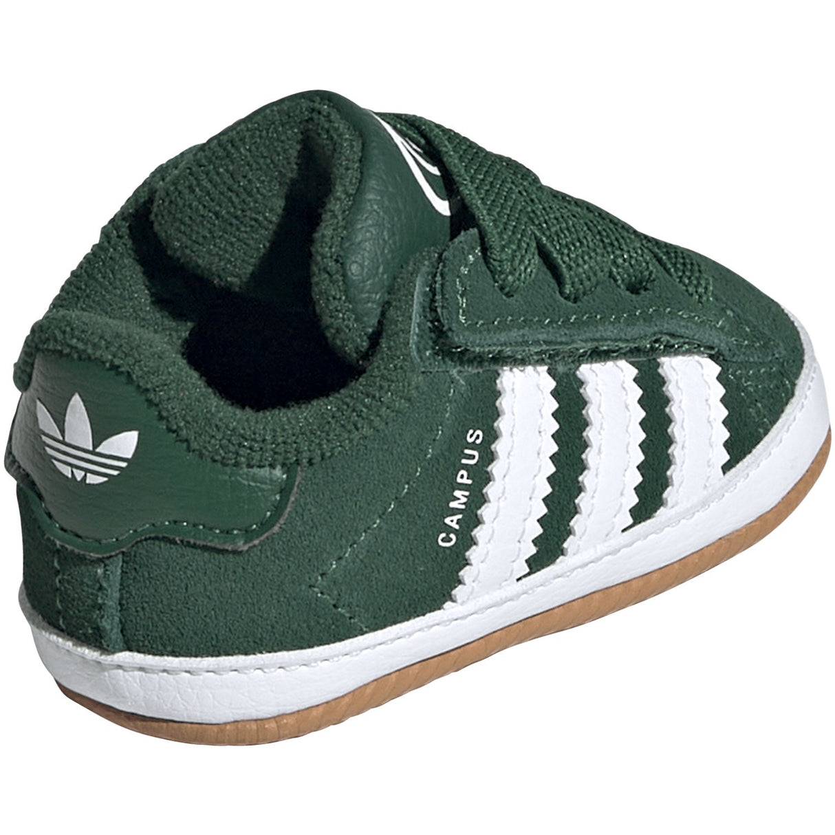 adidas Originals Dark Green/Ftwr White/Gum 2 Campus 00S Crib Sneakers