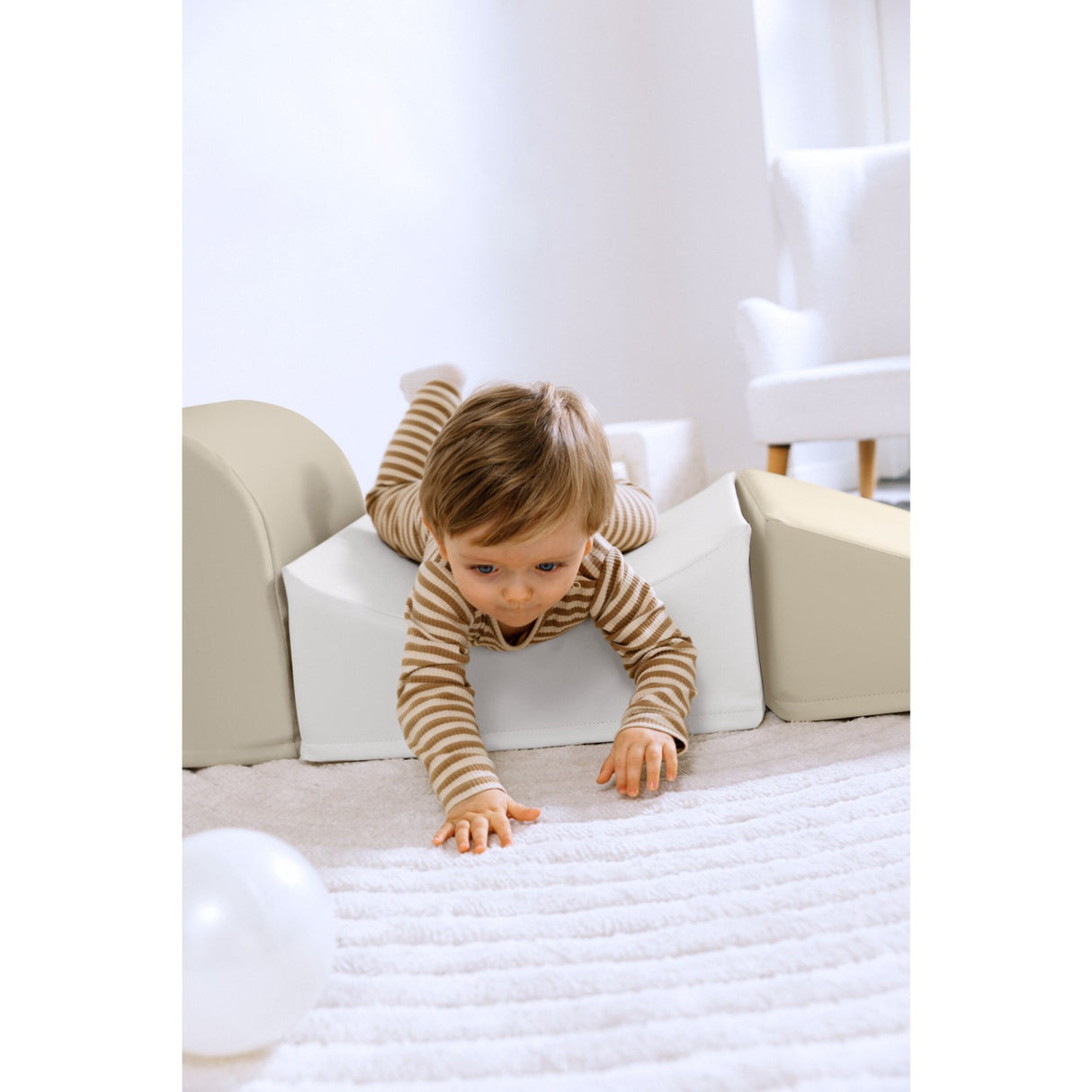 Tumble Time 4-delt mini-trommelsett i vegansk PU-skinn