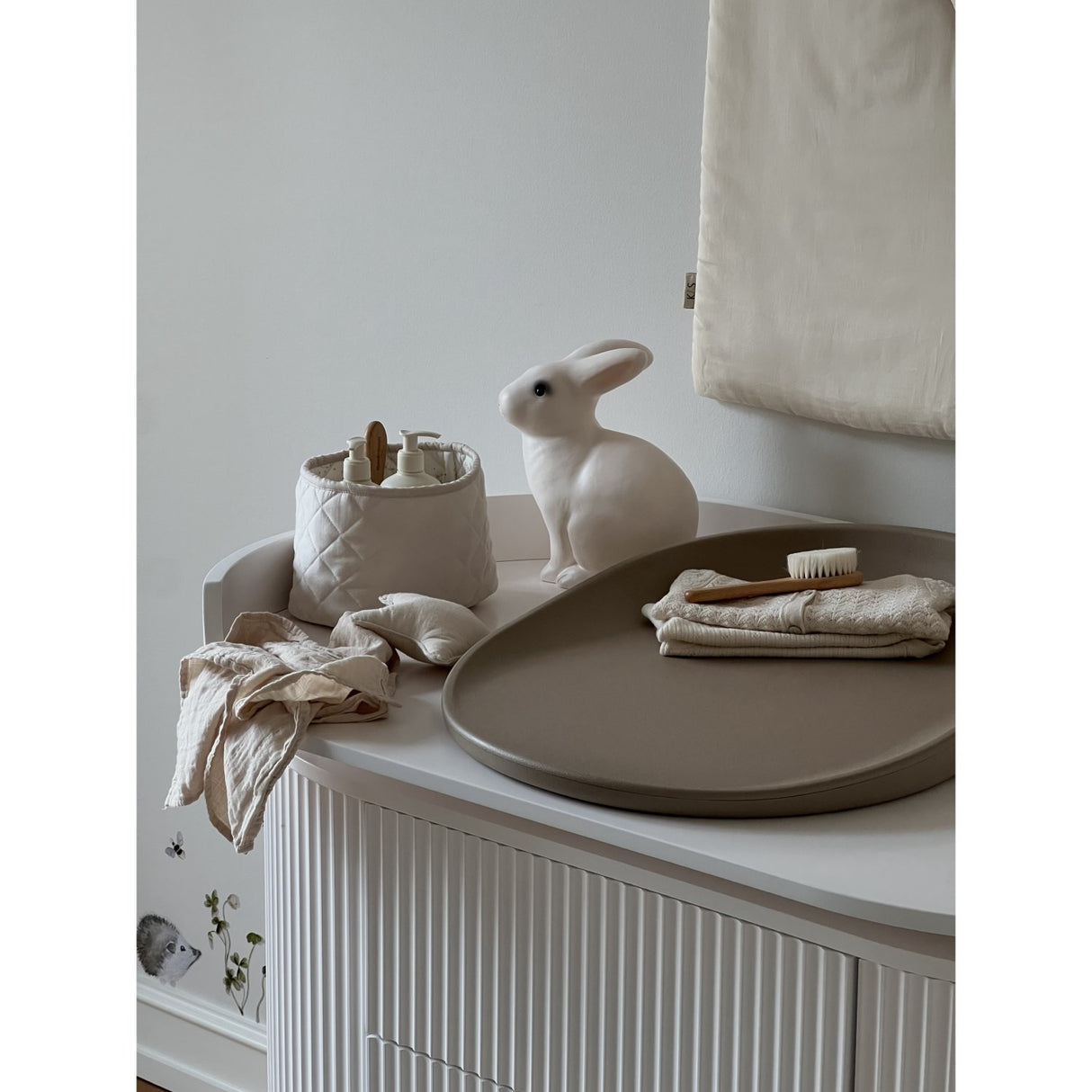 KAS Kopenhagen Brown Pebble Kai Changing Mat Brown Pebble