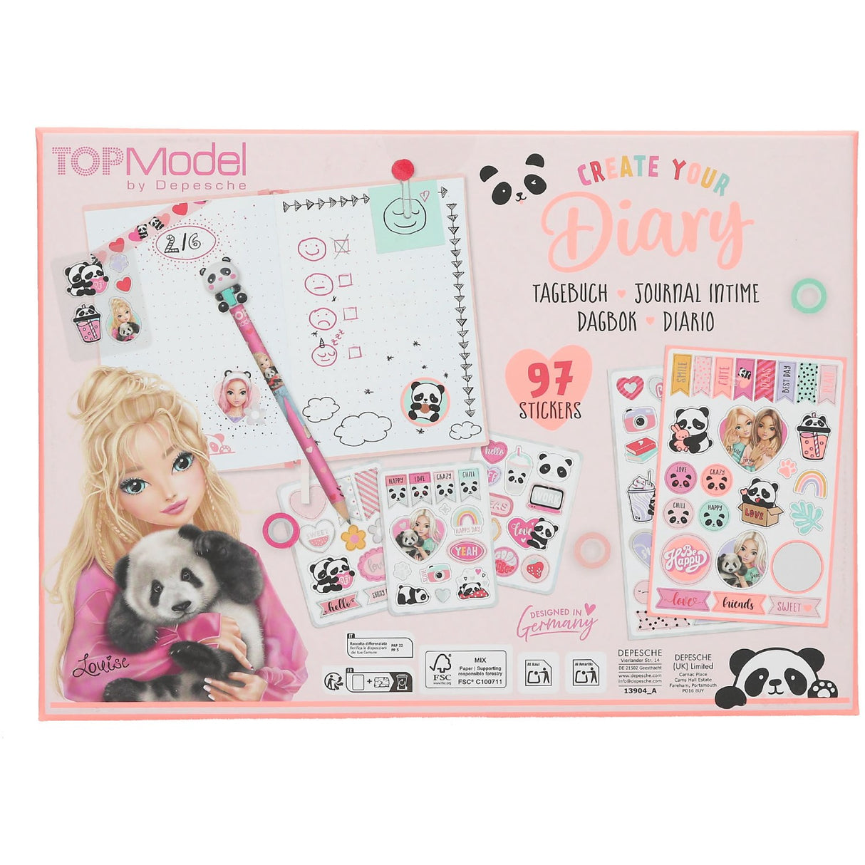 TOPModel Create Your Dagbok