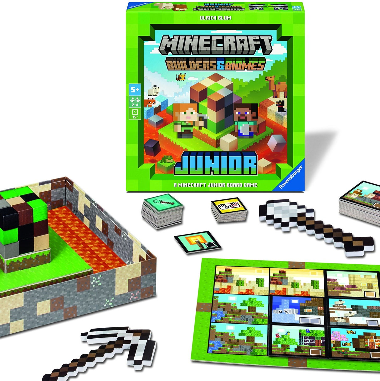 Ravensburger Minecraft Junior SV/NO/DA/FI