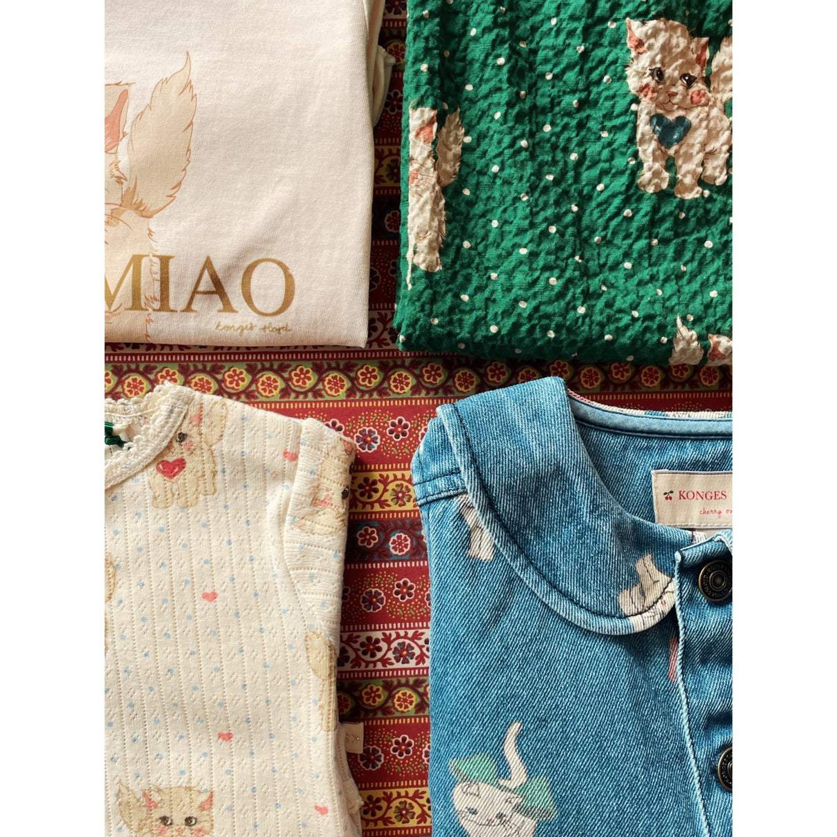 Konges Sløjd Dot Miao Verde Elin Bukser Gots