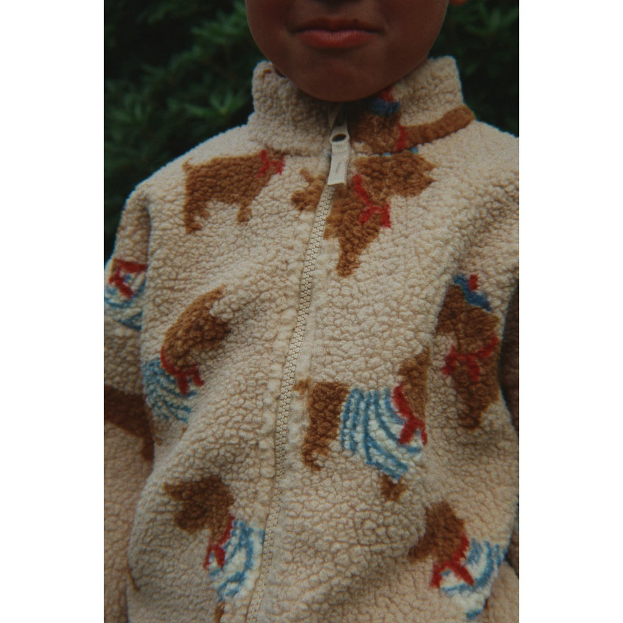 Konges Sløjd Bassotto Jody Teddybjørn Jakke Grs